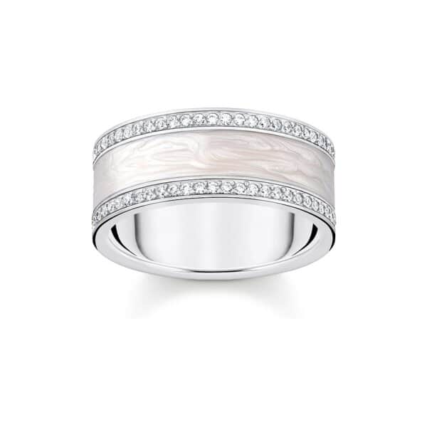 Thomas Sabo Damenring Sterling Silver TR2446-041-14-56