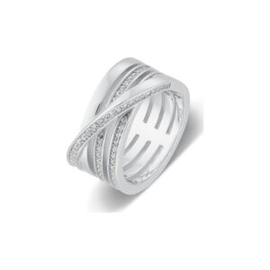 JETTE Damenring WRAPPED 86990709