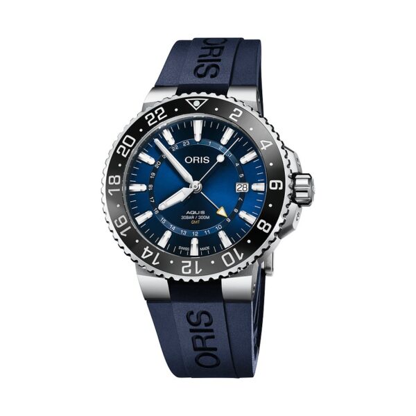 Oris Herrenuhr Aquis GMT Date 01 798 7754 4135-07 4 24 65EB