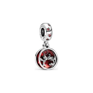 Pandora Charm Disney x Pandora Micky Maus & Minnie Maus Liebe und Küsse 799298C01