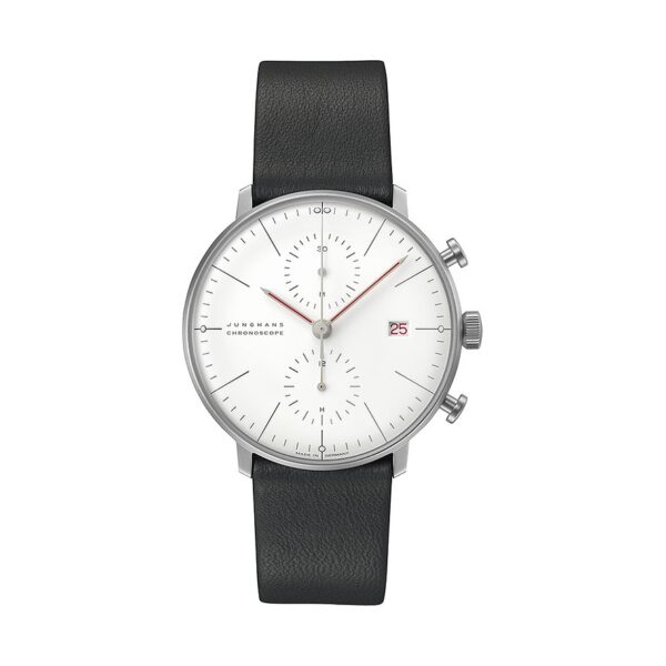 Junghans Unisexuhr max bill Chronoscope Bauhaus 27430302