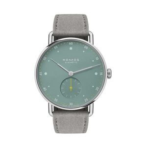 Nomos Glashütte Damenuhr Metro 33 sage 1124