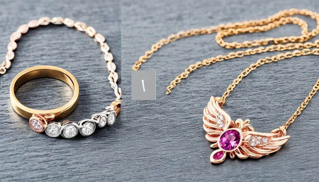 schmuck gold oder rosegold